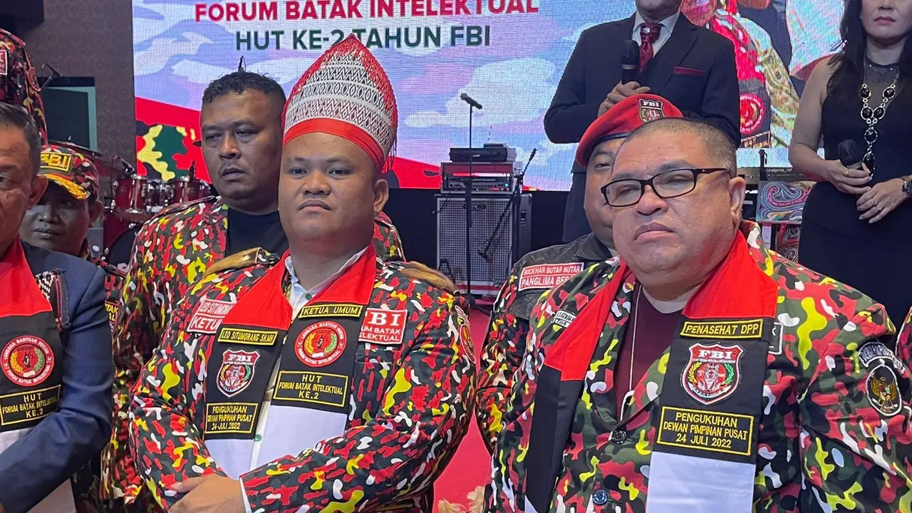 Pengacara Razman Arif Nasution hadir dalam perayaan dua tahun Forum Batak Intelektual.