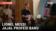 Jelang Pensiun, Lionel Messi Jajal Jadi Model Tumbler Premium