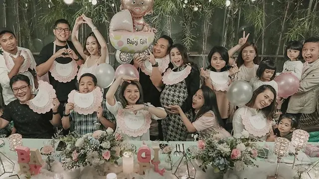 Inspirasi baby shower ala seleb Tanah Air