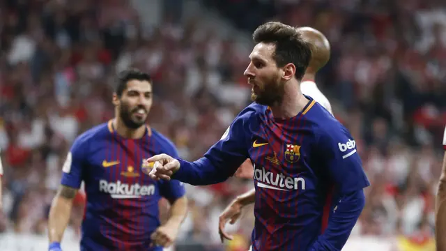 Lionel Messi, Luis Suarez, Barcelona