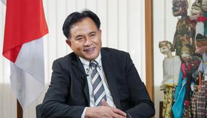 Menteri Koordinator Bidang Hukum, Hak Asasi Manusia, Imigrasi dan Pemasyarakatan Yusril Ihza Mahendra. (Kredit foto: Tim Media Kemenko Hukum, Hak Asasi Manusia, Imigrasi dan Pemasyarakatan).