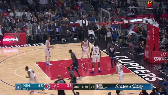 Berita video game recap NBA 2017-2018 antara Minnesota Timberwolves  melawan LA Clippers dengan skor 113-107.