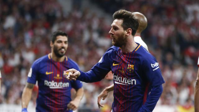 Lionel Messi, Luis Suarez, Barcelona