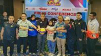 Konferensi pers Final Four Proliga 2026. (Aditya Wani/Bola.com)