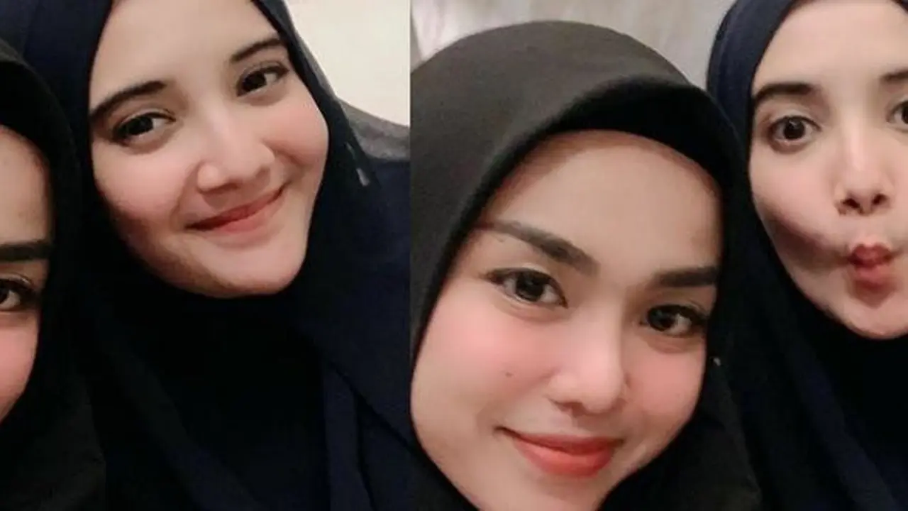 Keakraban Zaskia Sungkar dan Medina Zein