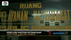 Setelah lebih dari satu jam, sang ibu yang juga korban perampokan berhasil membuat perampok kapok.