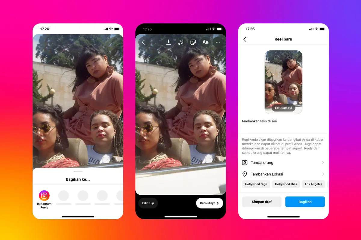 Fitur Baru Facebook dan Instagram