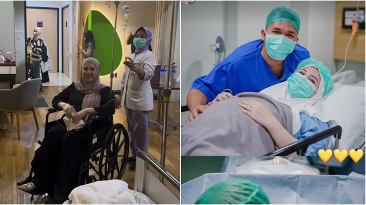 7 Momen Detik-Detik Kesha Ratuliu Melahirkan Anak Kedua, Ditemani Keluarga Besar