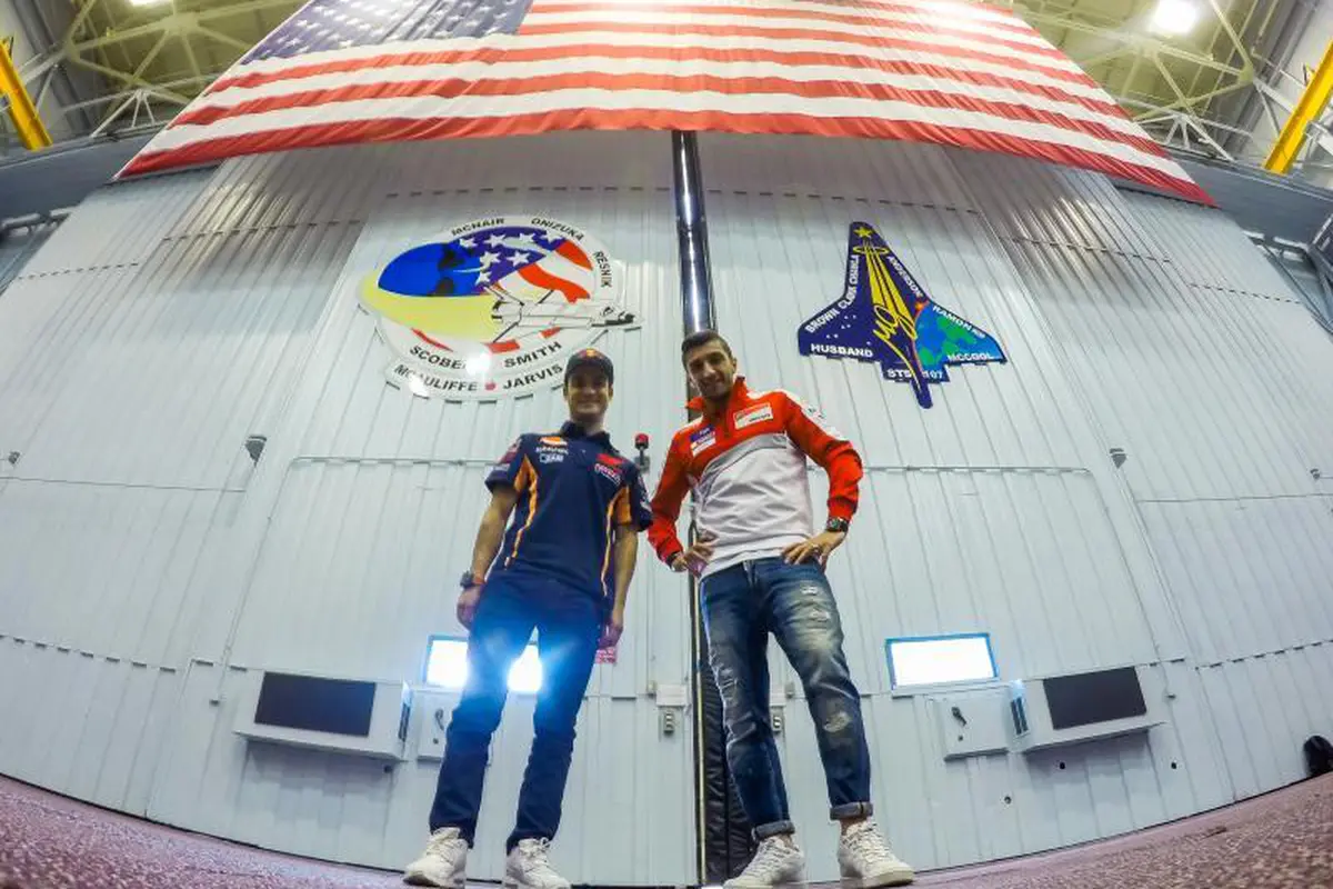 Dani Pedrosa dan Andrea Iannone