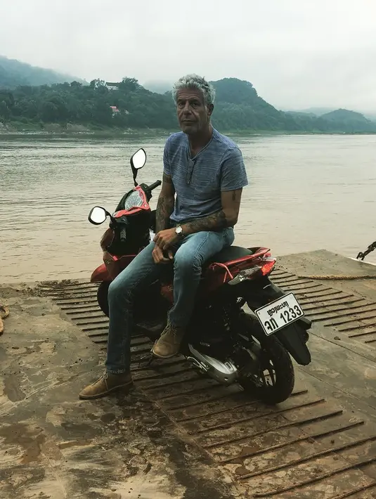 Pihak yang bertanggungjawab di Perancis pun mengonfirmasi kematian Anthony murni bunuh diri karena tak ada bukti pembunuhan. (instagram/anthonybourdain)