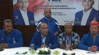 DPW PAN Papua di Kongres IV PAN di Nusa Dua, Bali. (Liputan6.com/Moch Harun Syah)