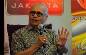 Guru Besar Universitas Pertahanan Salim Said (Liputan6.com/Faisal R Syam)
