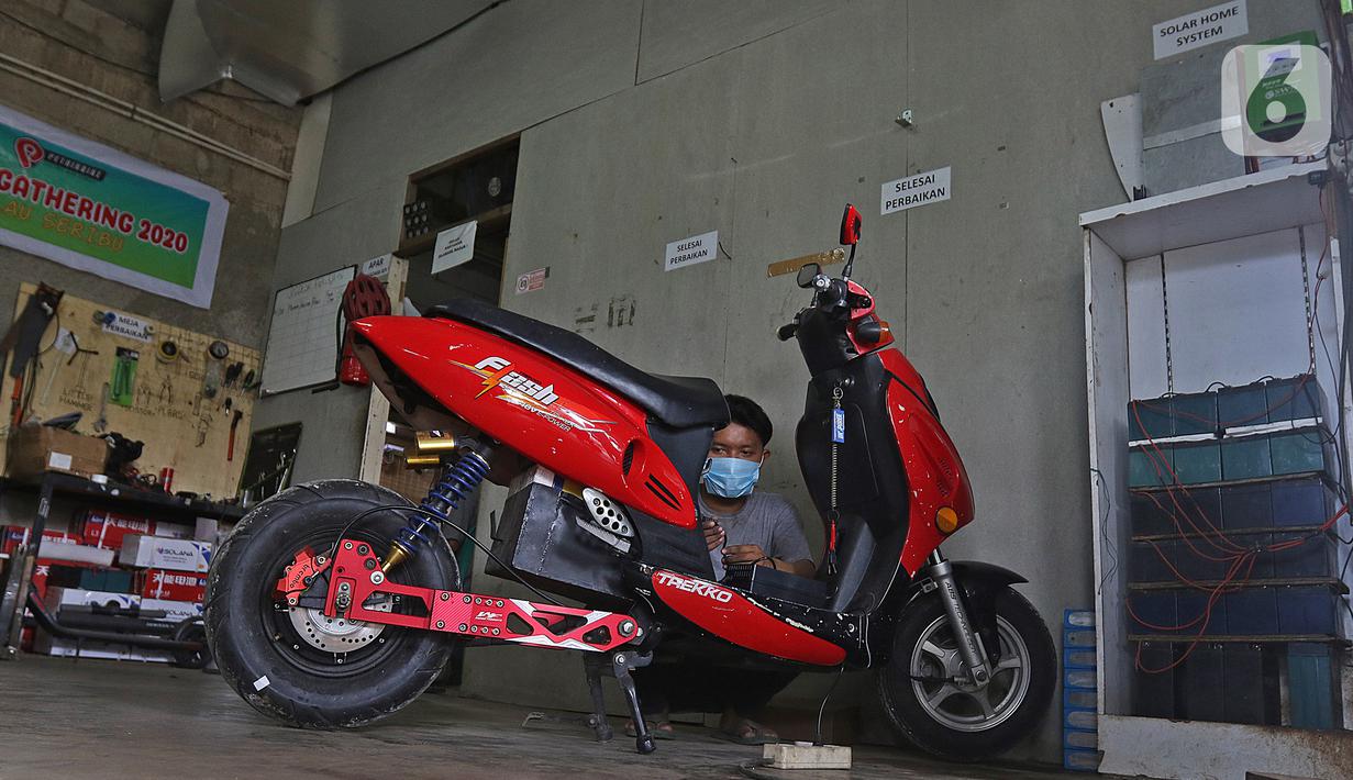 FOTO Melihat Proses Reparasi Dan Perakitan Kendaraan Listrik Di Bekasi Otomotif Liputan6com