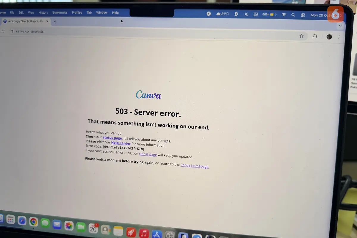 Canva Down