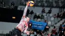 <p>Pemain Jakarta STIN BIN, Farhan Halim melepaskan serve saat menghadapi Palembang Bank SumselBabel pada laga perebutan peringkat ketiga PLN Mobile Proliga 2024 di Indonesia Arena, Senayan, Jakarta, Minggu (21/7/2024). Jakarta STIN BIN kalah 0-3 (17-25, 20-25, 18-25). (Bola.com/Bagaskara Lazuardi)</p>