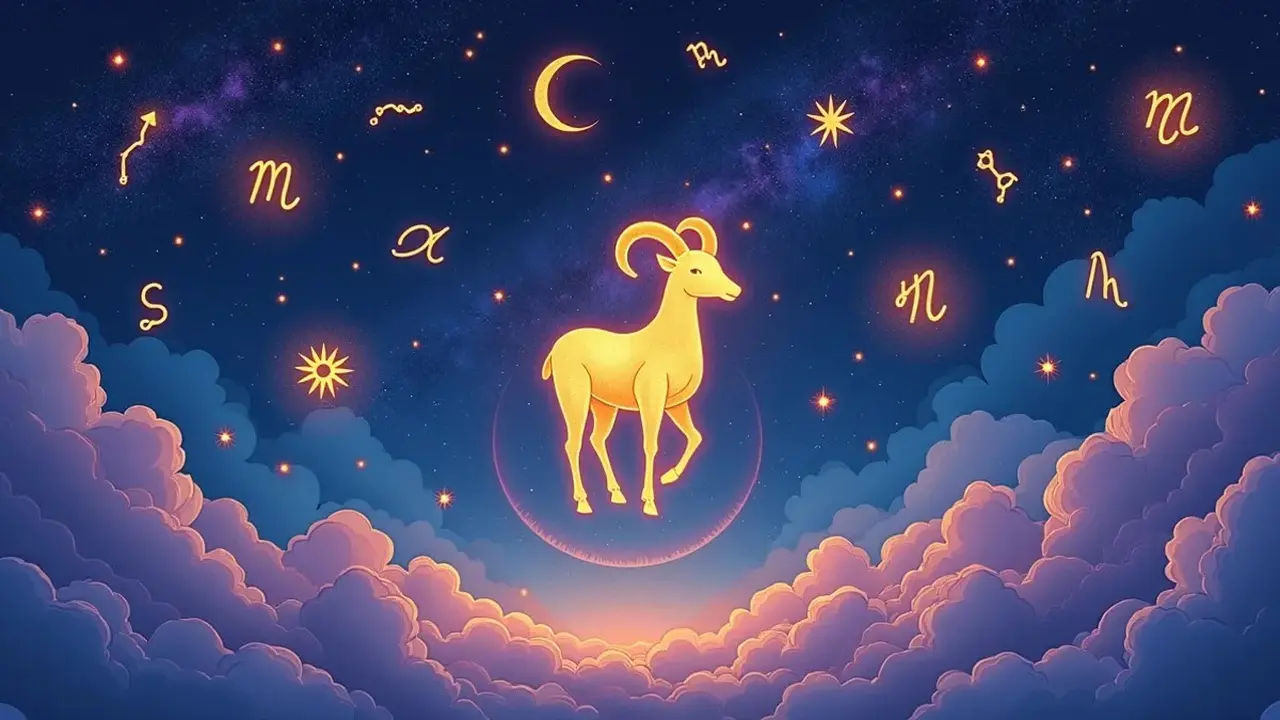 logo zodiak aries