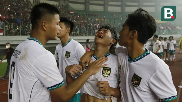 Foto: Ekspresi Pemain Timnas Indonesia usai Tersingkir dari Piala AFF U-19 2022, Zanadin Fariz Pun Menangis