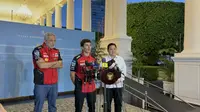 Marc Marquez Temui Prabowo Sebelum Balapan di Mandalika