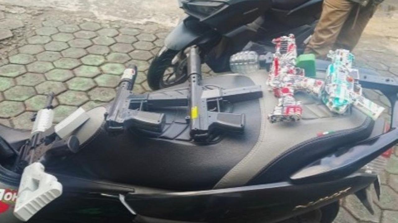 Polisi Makassar Tindak Tegas Permainan Senjata Plastik Berbahaya, Ancaman Pidana Menanti