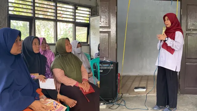 Penyuluhan stroke mahasiswa UPN Veteran Jakarta di Bogor. Foto: Dok. Pribadi.