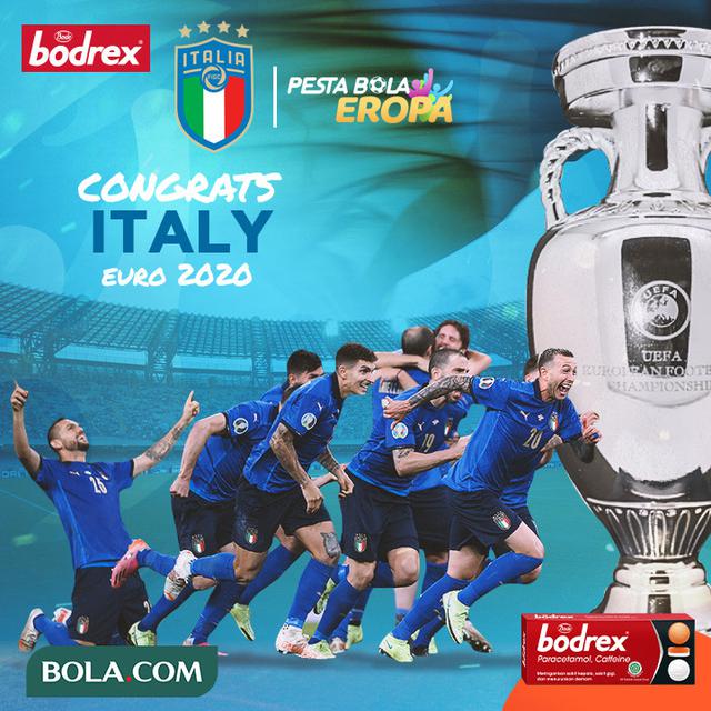 Bodrex - Piala Eropa - Euro 2020 Timnas Italia Juara