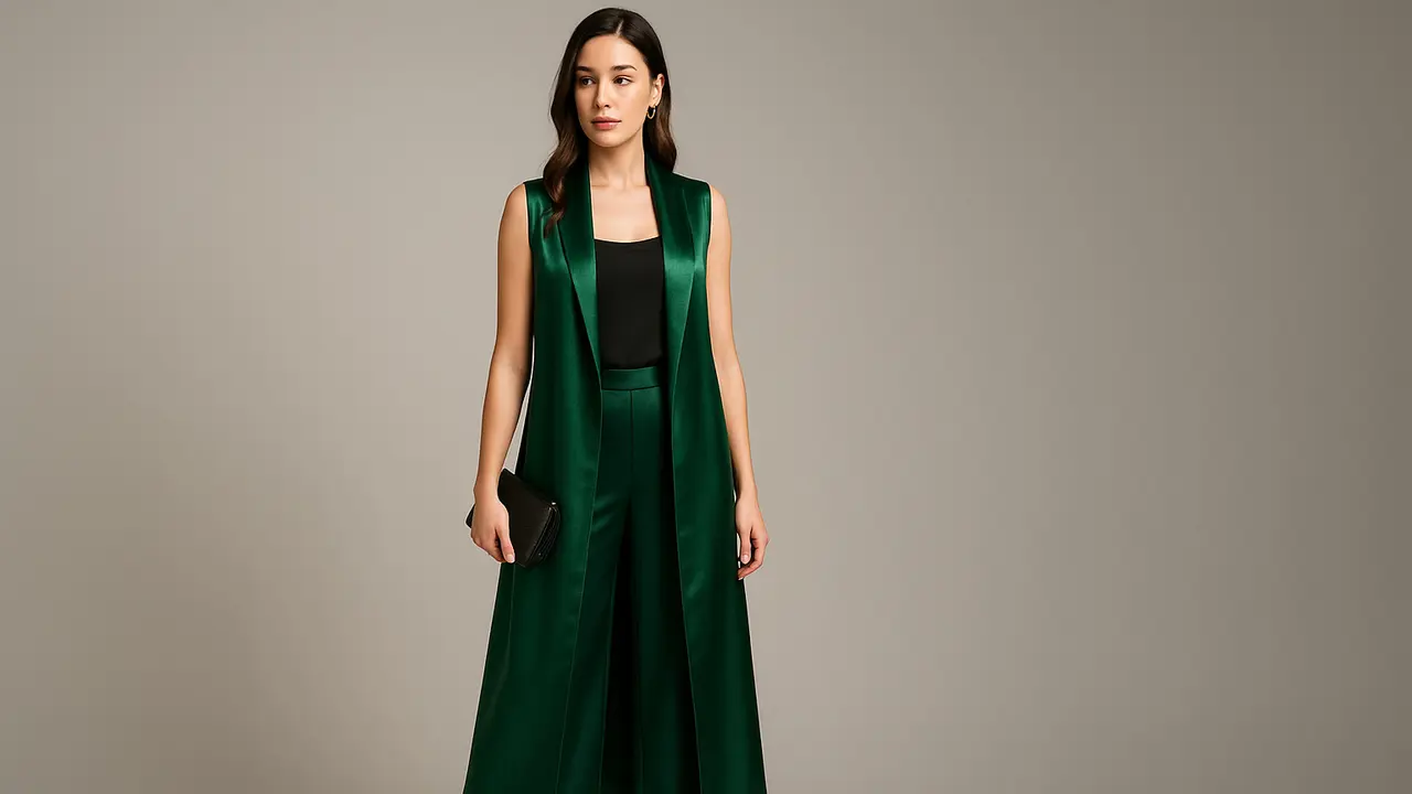 7 Model Padu Padan Outer Panjang Tanpa Lengan untuk Berbagai Acara, Tampil Modis dan Elegan