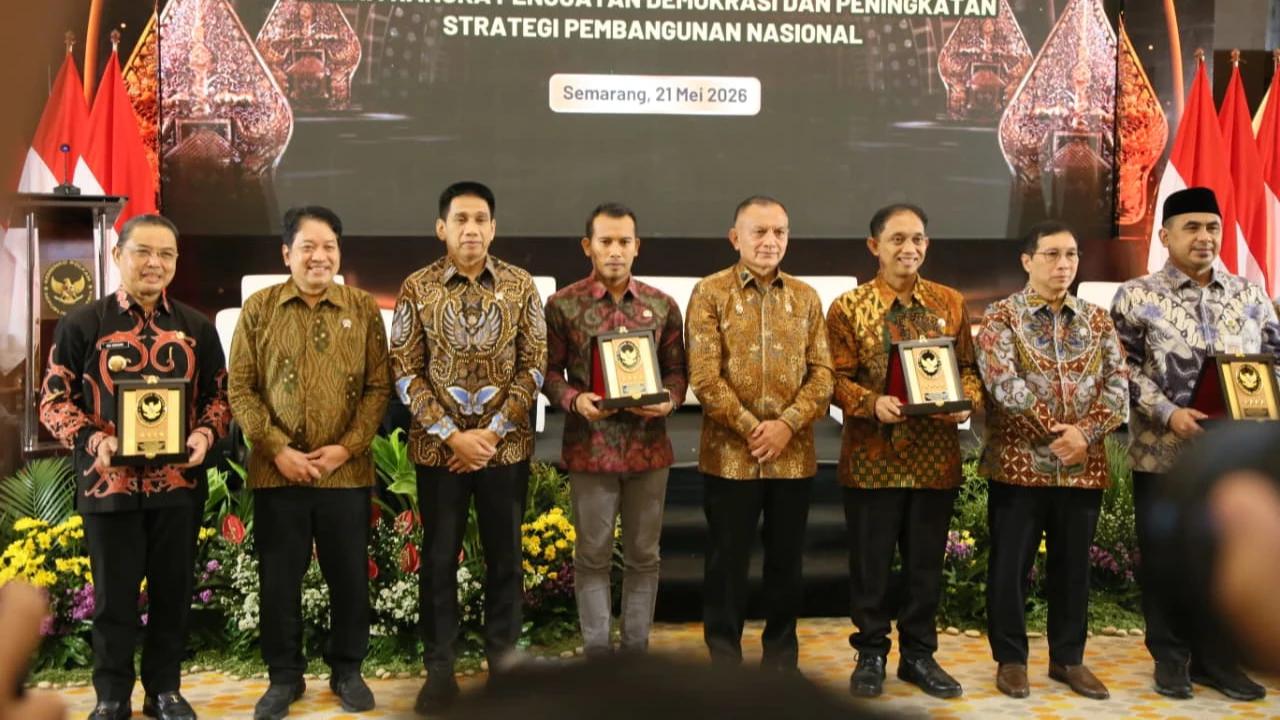 Wamendagri Wiyagus Tekankan Penguatan Demokrasi untuk Dukung Pembangunan Menuju Indonesia Emas 2045