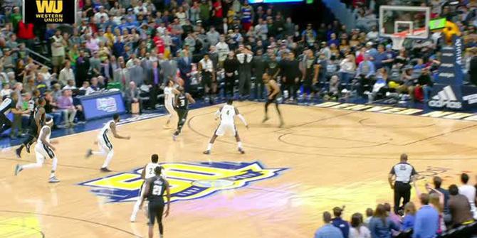 VIDEO : Cuplikan Pertandingan NBA, Nuggets 128 vs Bucks 125