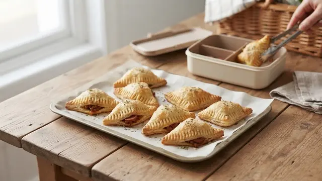 Resep savory puff pastry instan 3 bahan
