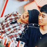 Seungri dan Yang Hyun Suk (Instagram/ seungriseyo - https://www.instagram.com/p/Bans0yTAV-y/)