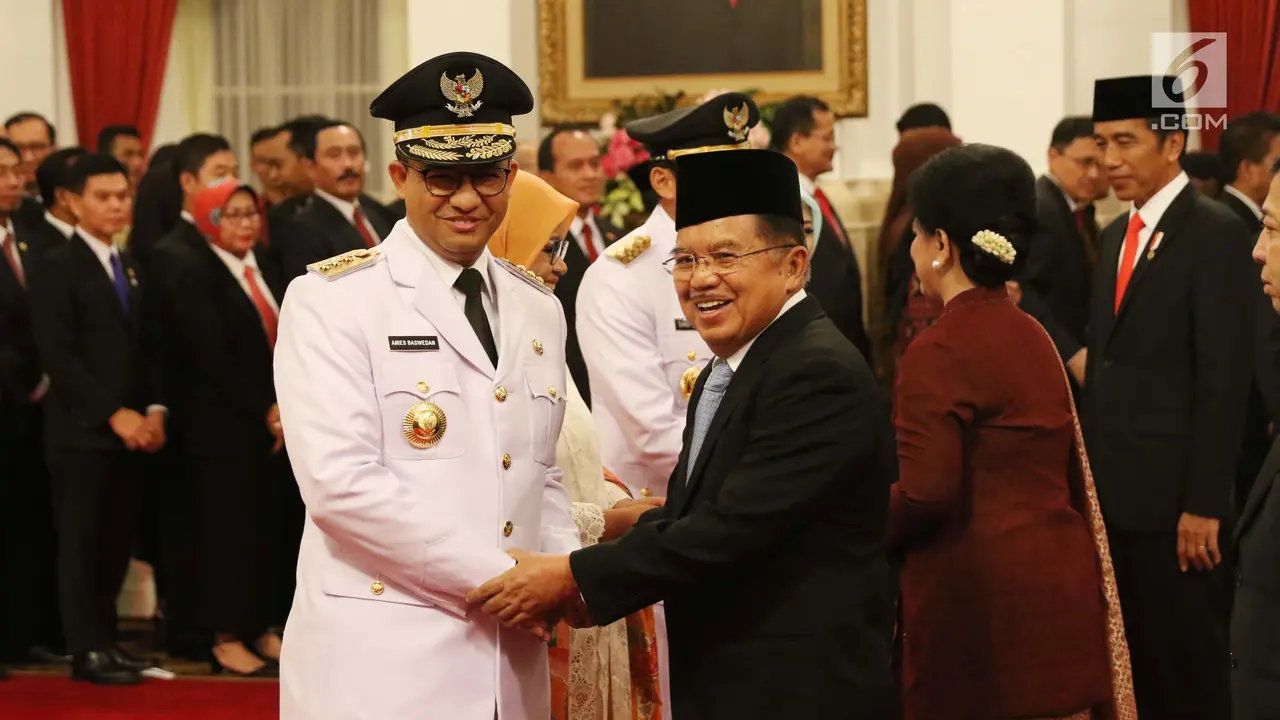 Sah Dilantik, Anies-Sandi Resmi Pimpin DKI Jakarta