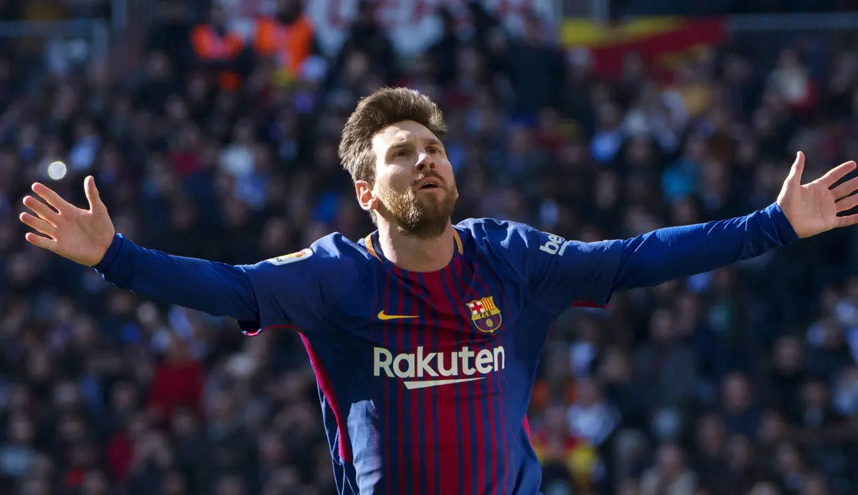 1. Lionel Messi (Barcelona) - 15 Gol (2 Penalti). (AFP/Curto De La Torre)