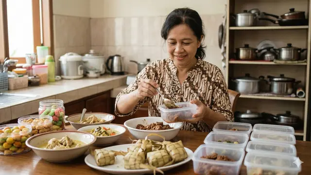 Ide Mini Reset Rumah Setelah Lebaran (Foto: Gemini AI)