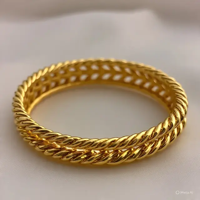 Gelang Emas 5 Gram 18 Karat