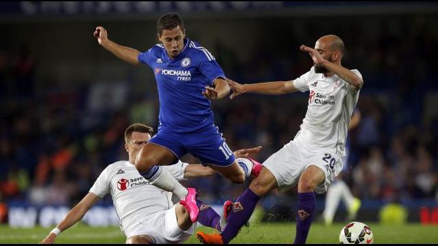 Chelsea takluk dari perwakilan Italia, Fiorentina, dalam pertandingan International Champions Cup 2015, Kamis (6/8/2015). Kedua klub sebenarnya tampil memukau, namun gol dari Gonzalo Rodriguez mengandaskan usaha The Blues.