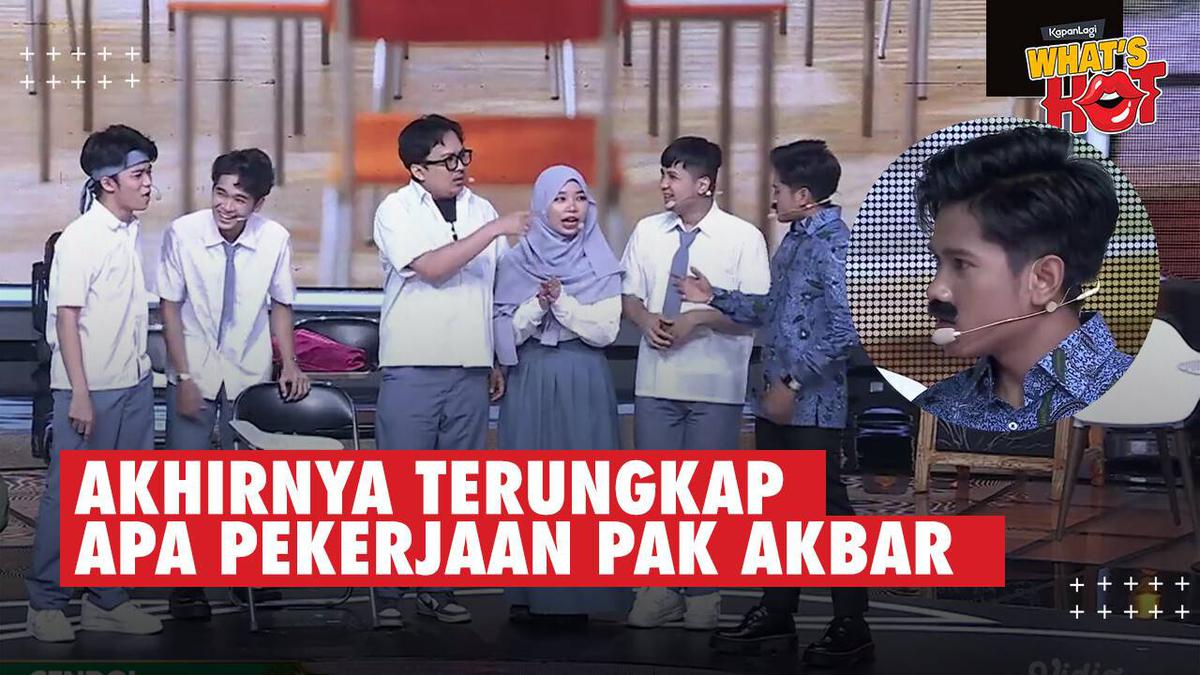 Gara-Gara Murid Geng D'Cendol, Akhirnya Terungkap Apa Pekerjaan Pak Akbar
