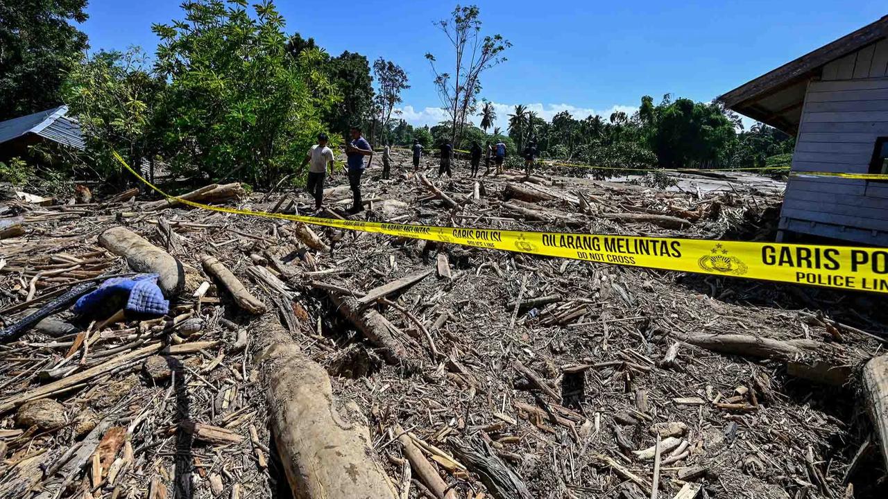 FOTO: Menyedihkan! Gajah Sumatera Ditemukan Tewas Terjebak Material Banjir Bandang di Pidie Jaya