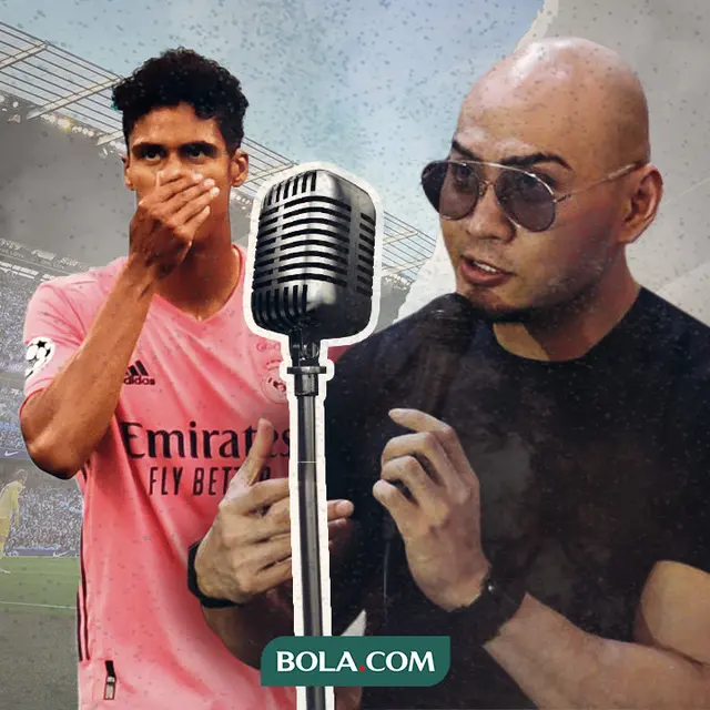 Raphael Varane dan Deddy Corbuzier