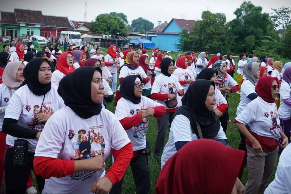 Relawan calon presiden Ganjar Pranowo