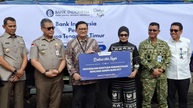 Kiriman 32,5 Ton Bantuan BI, Menyambung Harapan Korban Gempa NTT