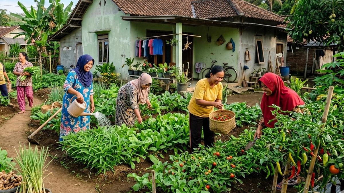 8 Cara Bikin Kebun Kolektif Kecil untuk Arisan Ibu-Ibu, Panen Melimpah di Lahan Sempit