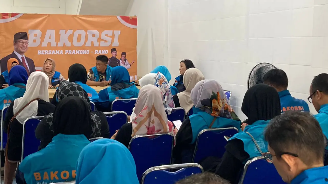 BAKORSI (Badan Koordinasi Saksi) Relawan Anies melakukan deklarasi mendukung pasangan Pramono Anung–Rano Karno di Pilkada Jakarta (Istimewa)