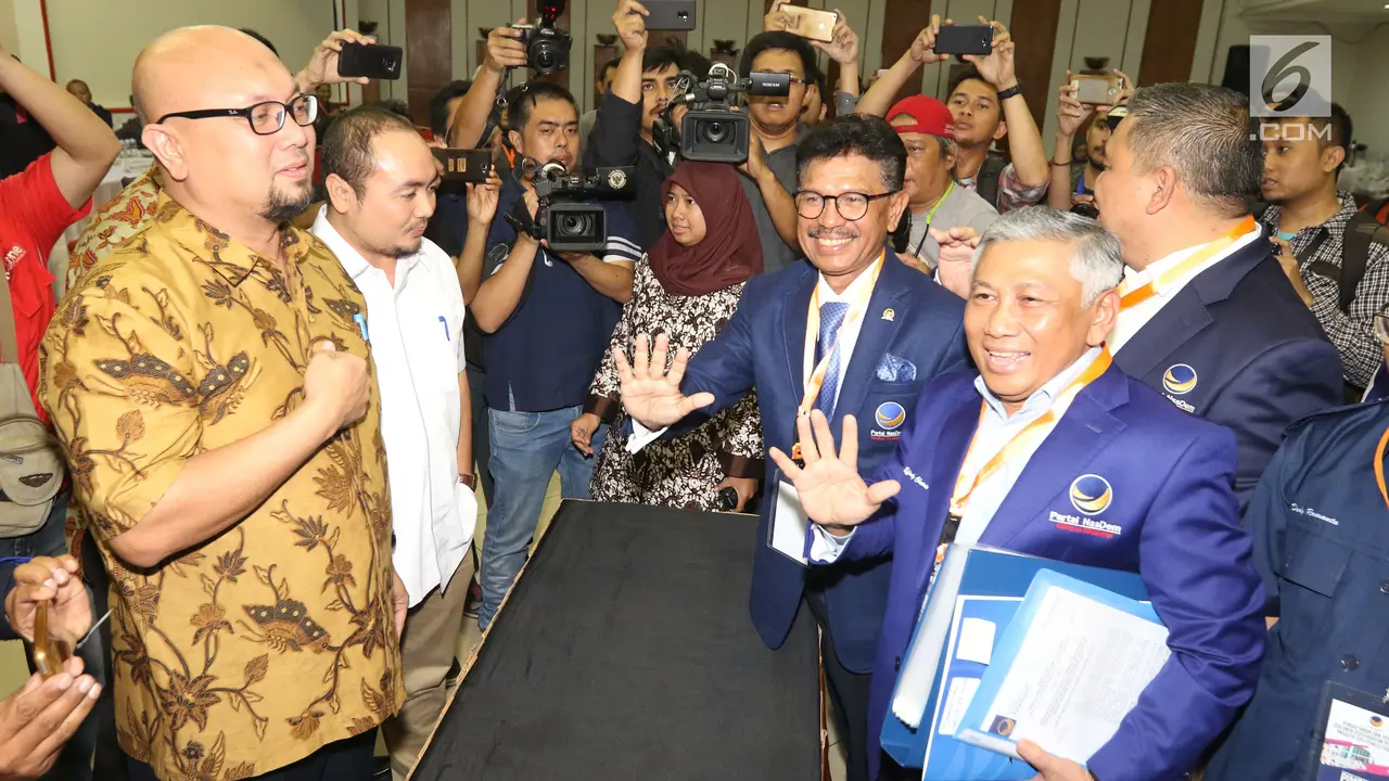 NasDem Daftarkan Caleg ke KPU