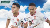 Ilustrasi - Marselino Ferdinan dan Rizky Ridho, Timnas Indonesia dan Persebaya Surabaya (Bola.com/Adreansu Titus/Geaby Fadhilatu Sholikha)