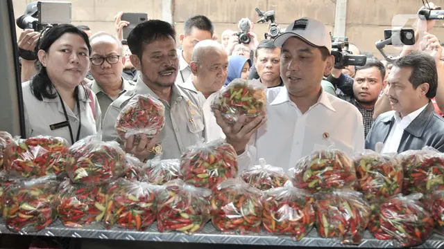 Mendag dan Mentan Sidak Pasar Senen