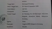 Pengadilan Tinggi Makassar menyatakan Andi Natsir anggota DPRD Enrekang, Sulawesi Selatan, terbukti secara sah dan meyakinkan bersalah menyuruh menebang pohon di hutan tanpa hak. (Liputan6.com/Eka Hakim)