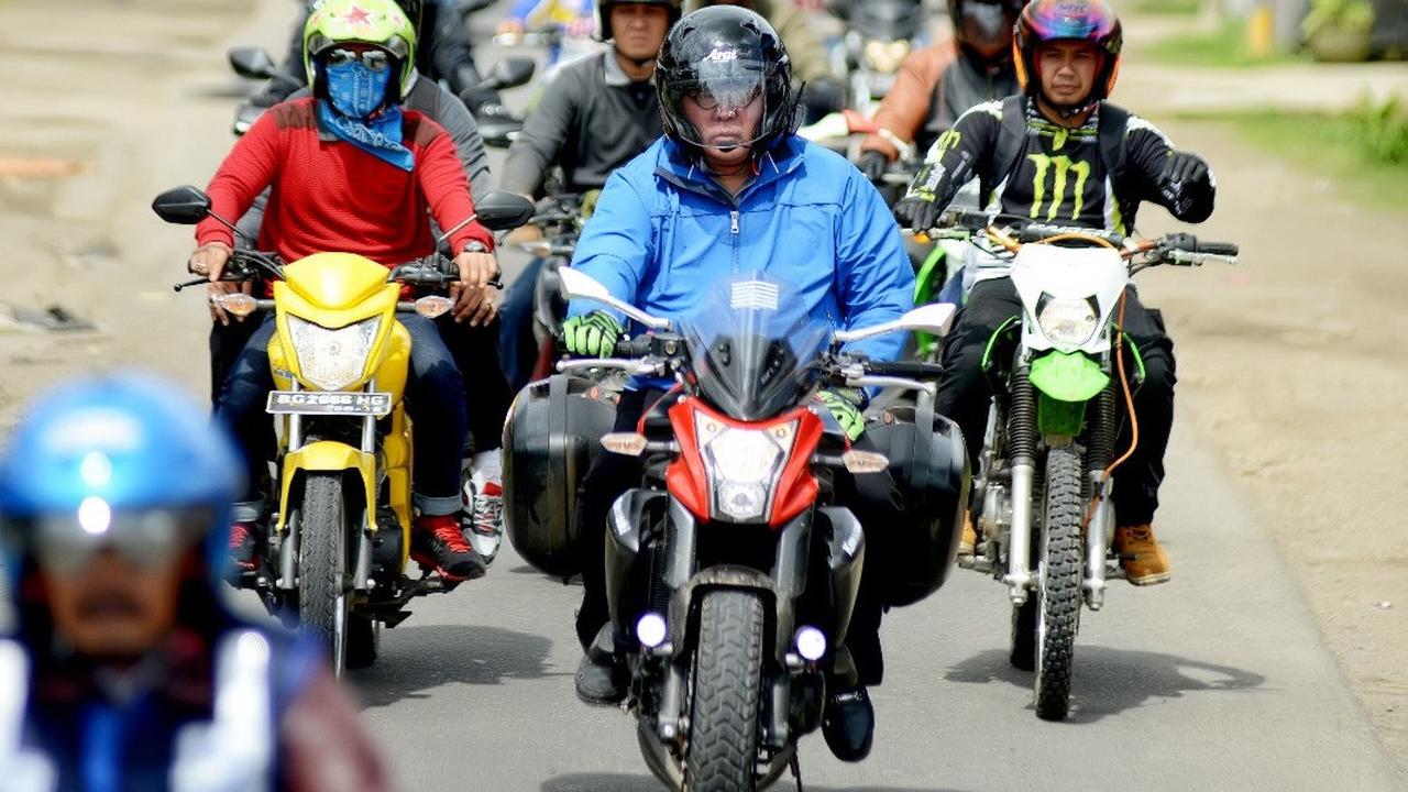 Cara Satlantas Sosialisasi SIM C Khusus Motor Gede