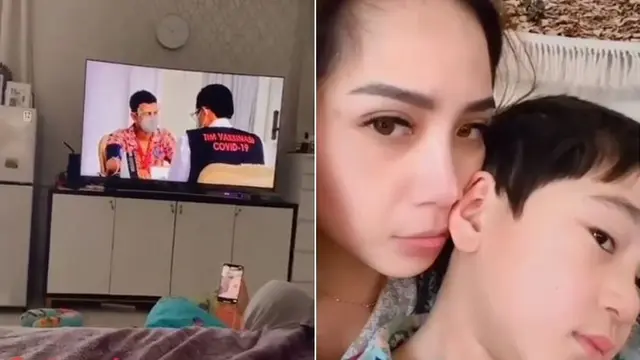 6 Potret Raffi Ahmad saat Disuntik Vaksin COVID-19 Buatan Sinovac, Wakil Anak Muda
