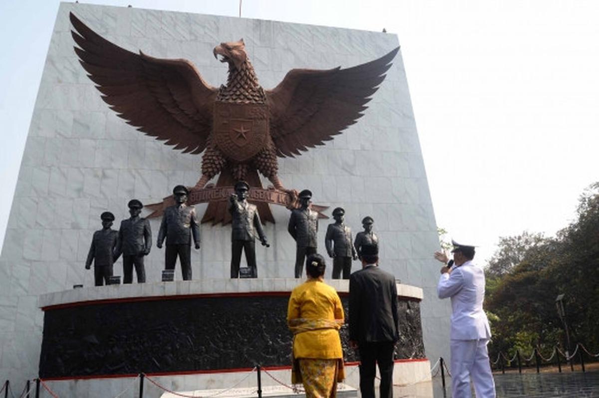 Presiden Jokowi peringati Hari Kesaktian Pancasila di Lubang Buaya