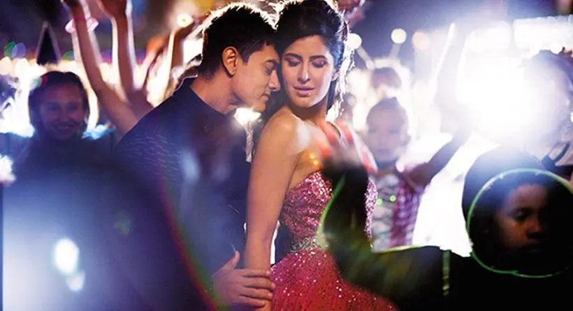 Aamir Khan dan Katrina Kaif dalam film Dhoom 3. (Yash Raj Film)